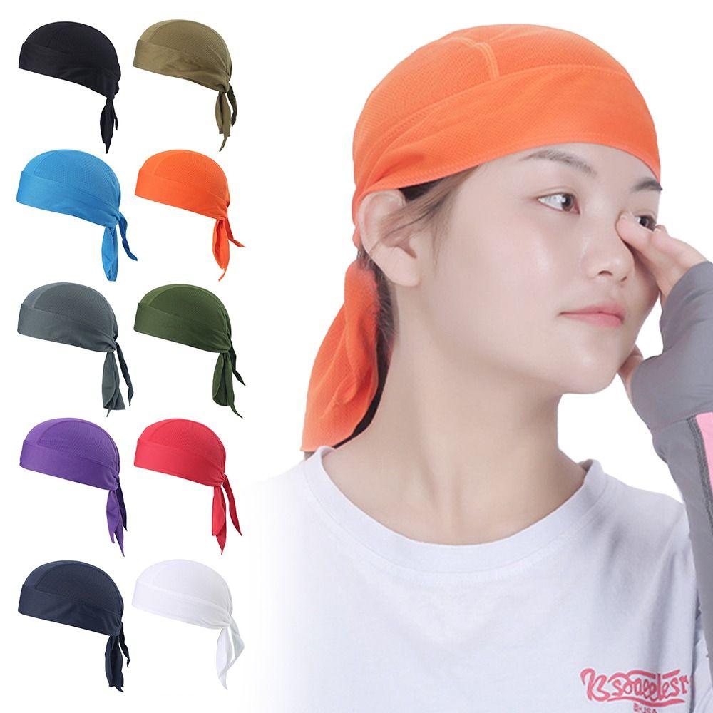 Men Women Road Bicycle Quick-Dry Sport Bike Beanie Running Cap Bandana Caps Cycling Pirate Hat