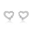 Tancise 925 Sterling Silver Zircon Earrings Drop Earrings For Women Wedding Party Gifts