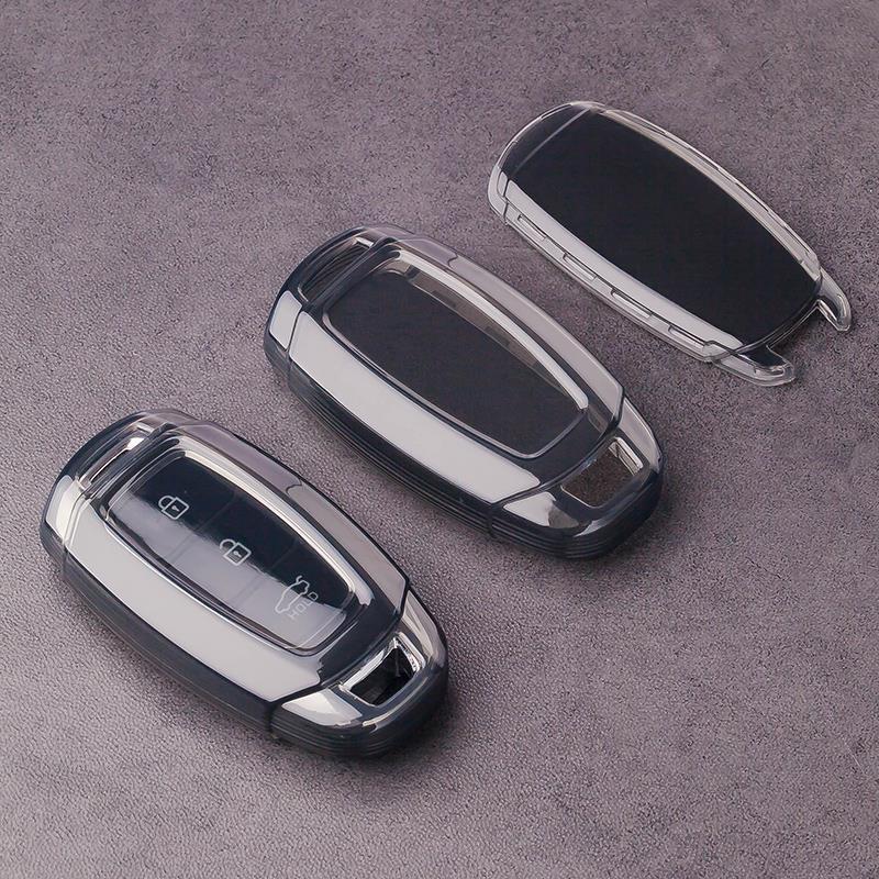 Чехол для ключа автомобиля для Hyundai Creta, ix35, Elantra, Venue, Kona, Fiesta, Verna, IX