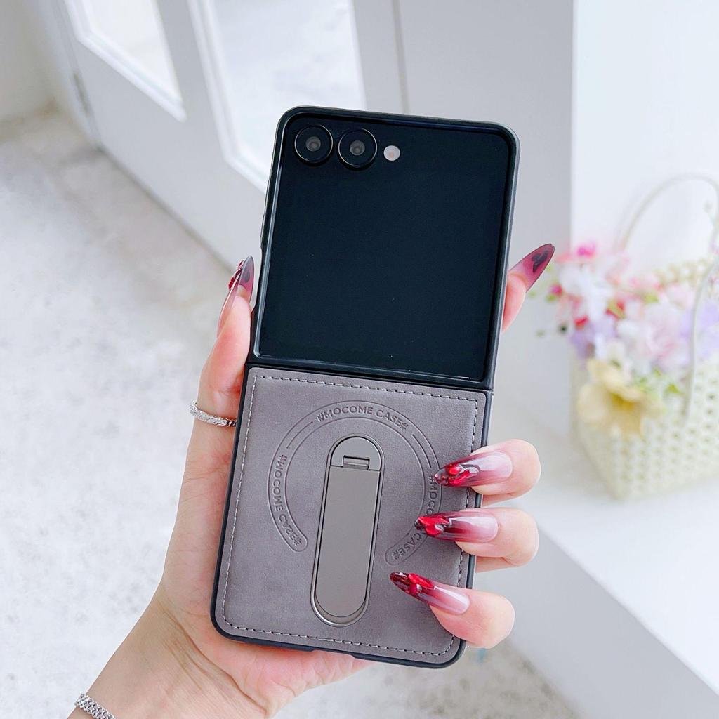 Samsung Z Flip7 Armor Shield Вращающаяся подставка Магнитный чехол