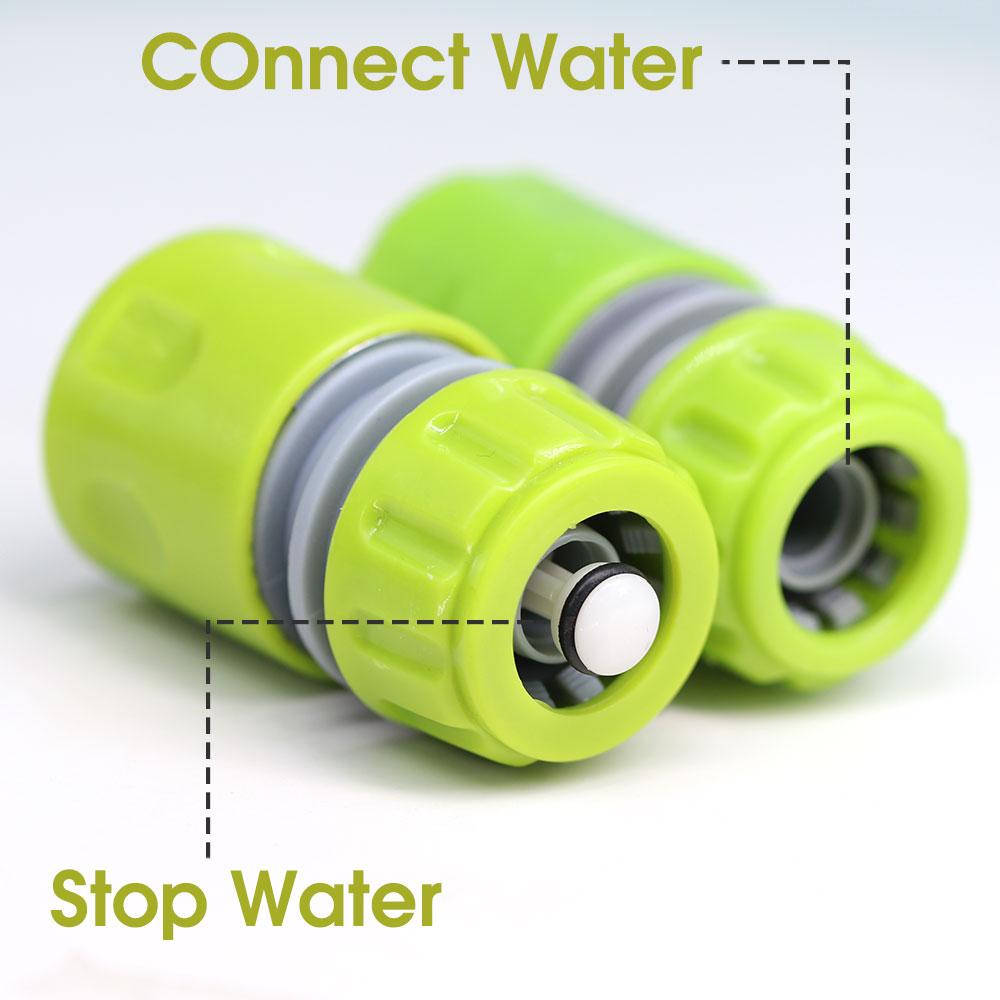 3 шт. 1/2-дюймовый адаптер для садового шланга, быстроразъемное соединение для водопроводного крана, подходит для крана, 16 мм, ирригационные соединения, ремонтная заглушка