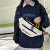 Унисекс поясная сумка модная сумка через плечо креативная нагрудная сумка с надписью японская повседневная сумка-мессенджер