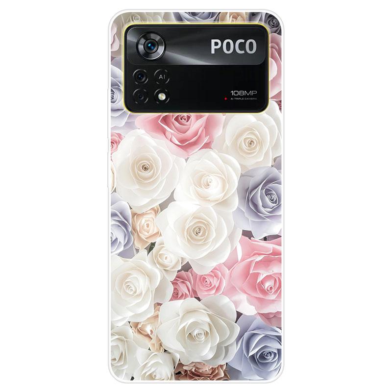 Для Xiaomi Poco X4 Pro 5G силиконовый чехол из ТПУ мягкий чехол для телефона для Xiaomi Poco M4 Pro 4G чехол