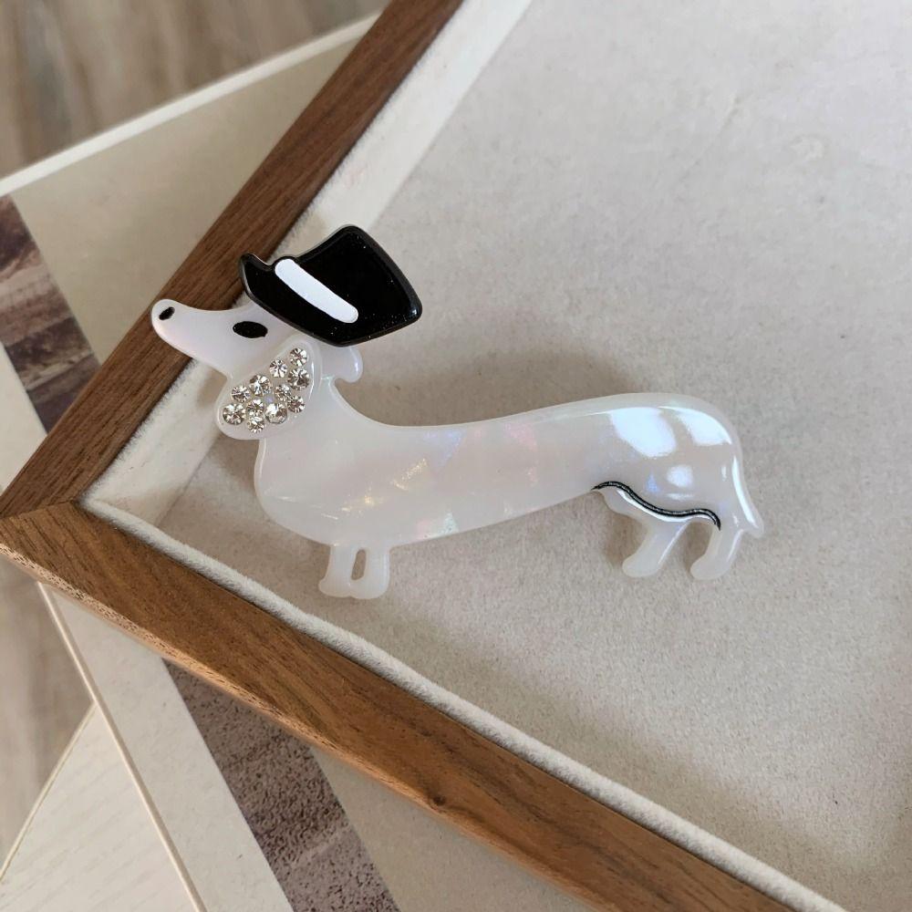 Korean Style Cute Duckbill Clip Dog Shape Lovely Barrettes Cute Cartoon Hairpin Party