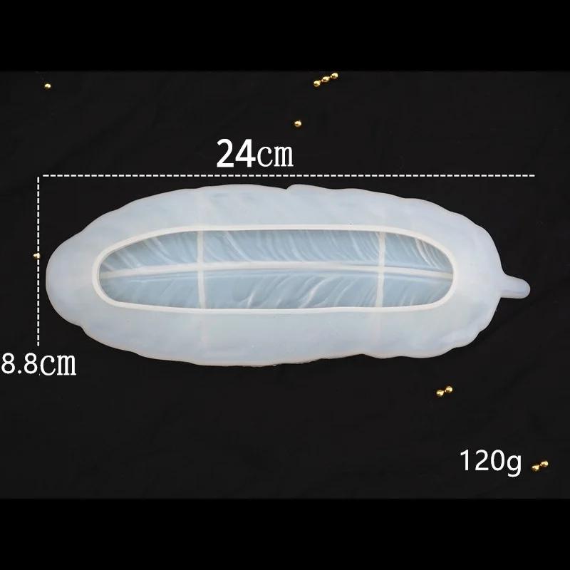 Силиконовая форма для торта в форме пера Форма для глины Кухонная форма для выпечки перо мини-форма для подноса Инструменты для украшения торта