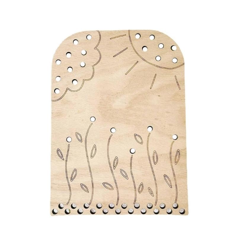 Flower Leaf Collector Board Handcrafts Wood Flower Arrangement Support Table Display for Indoor Use Valentines Gift