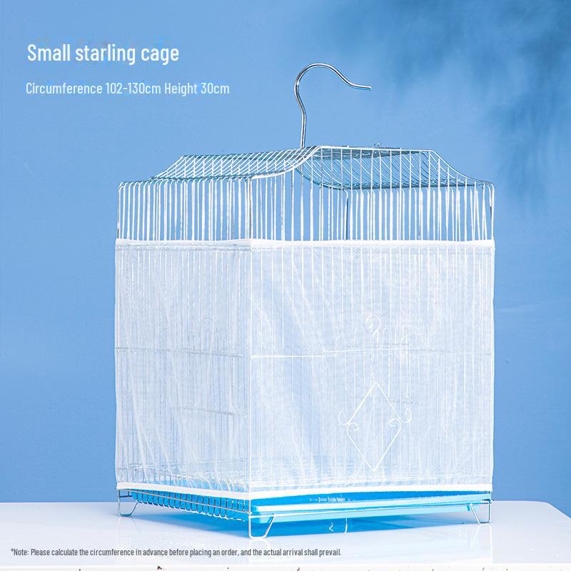 Сетка для птичьей клетки, защищающая от пыли и комаров, для корелл и волнистых попугаев