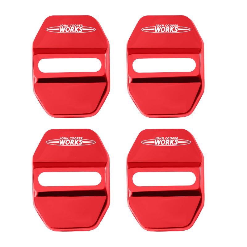 Zinc Alloy Car Door Lock Buckle Cover Protective Covers For BMW MINI John-Cooperworks F54 F55 F56 F57 R53 R54 R55 R50 R51 R52