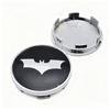 4pcs BAT Logo Badge Emblem Car Wheel Center Caps 65MM 59MM Car Rim Hubcaps Cover Wheels Hub Cap Replace Auto Styling Accessories