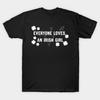 Мужская черная футболка с принтом Everyone Loves An Irish Girl Lorelai Gilmore Girl Печать на бумаге для трансфера без вырезания Хлопковая футболка
