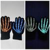 Full Finger Luminous Skeleton Claw Gloves Windproof Halloween Bone Claw Gloves  Men