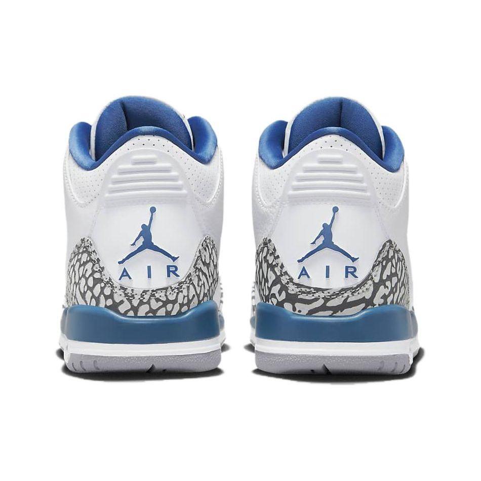 Детские кроссовки Air Jordan 3 Retro GS Washington Wizards White True-Blue Metallic-Copper DM0967-148
