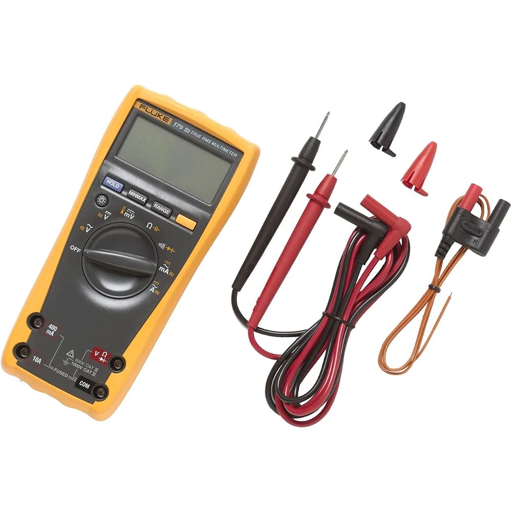 Fluke 179/SI True RMS Multimeter Digital Display Compact Design Electrical Tester