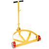 55 Gallon Drum Dolly, 1200 lbs Load Capacity, Barrel Dolly Cart Drum Caddy Round Dolly Steel Low Profile, Heavy Duty Steel Frame with Adjustable
