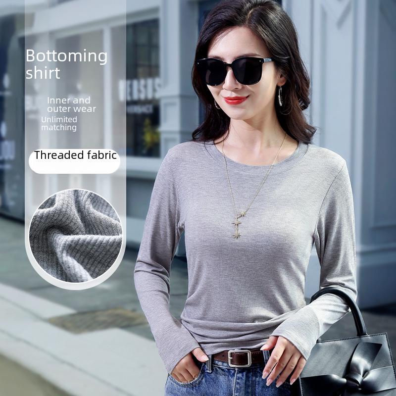 Корейский облегающий свитер с высоким эластичным плетением из хлопка с длинным рукавом и полуводолазкой для женщин - весенний выпуск