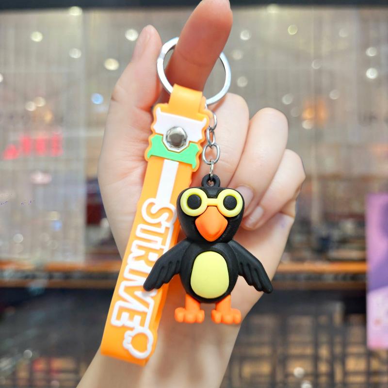 Брелок-кукла Шаньхайцзин Экзотический зверь Смешной Абстрактный Человечек из деревянных палочек Акула Маленькая подвеска