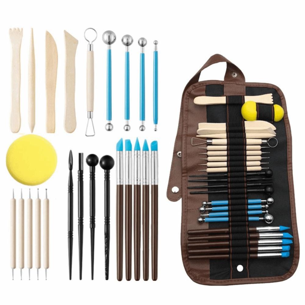 Pottery Sculpting Pottery Clay Sculpting Tools Art Craft Polymer Sculpture Set Carving Tool Kit