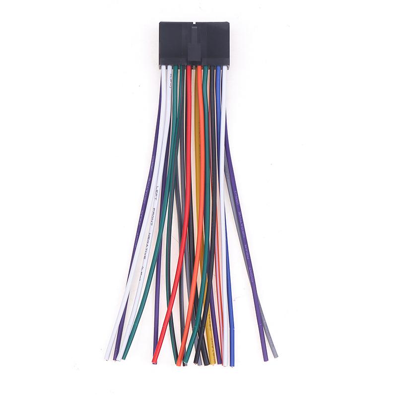 Автомобильный радиоприемник жгут проводов 20-контактный разъем CD кабель Т-образный разъем шнур питания модифицированные детали