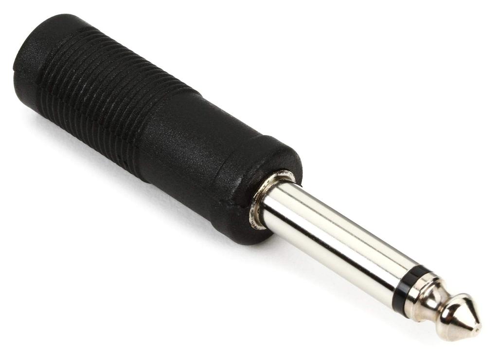 Hosa Stereo Phone Female To Mono Phone Male Conversion Plug GPP-290