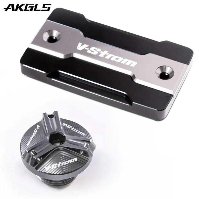 Для Suzuki V strom v-strom vstrom 650 250 1000/xt DL650 DL1000 DL250передняя крышка бака с тормозной жидкостью, крышка заливной горловины, защитные аксессуары