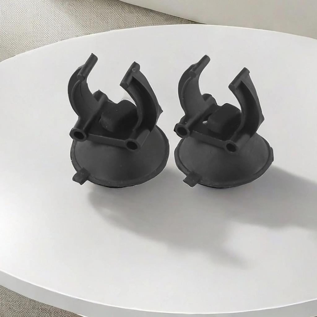 2 шт. Присоски-держатели-клипсы для аквариумного обогревателя, диаметр 30 мм, зажимы для аксессуаров аквариума, черные, зоотовары