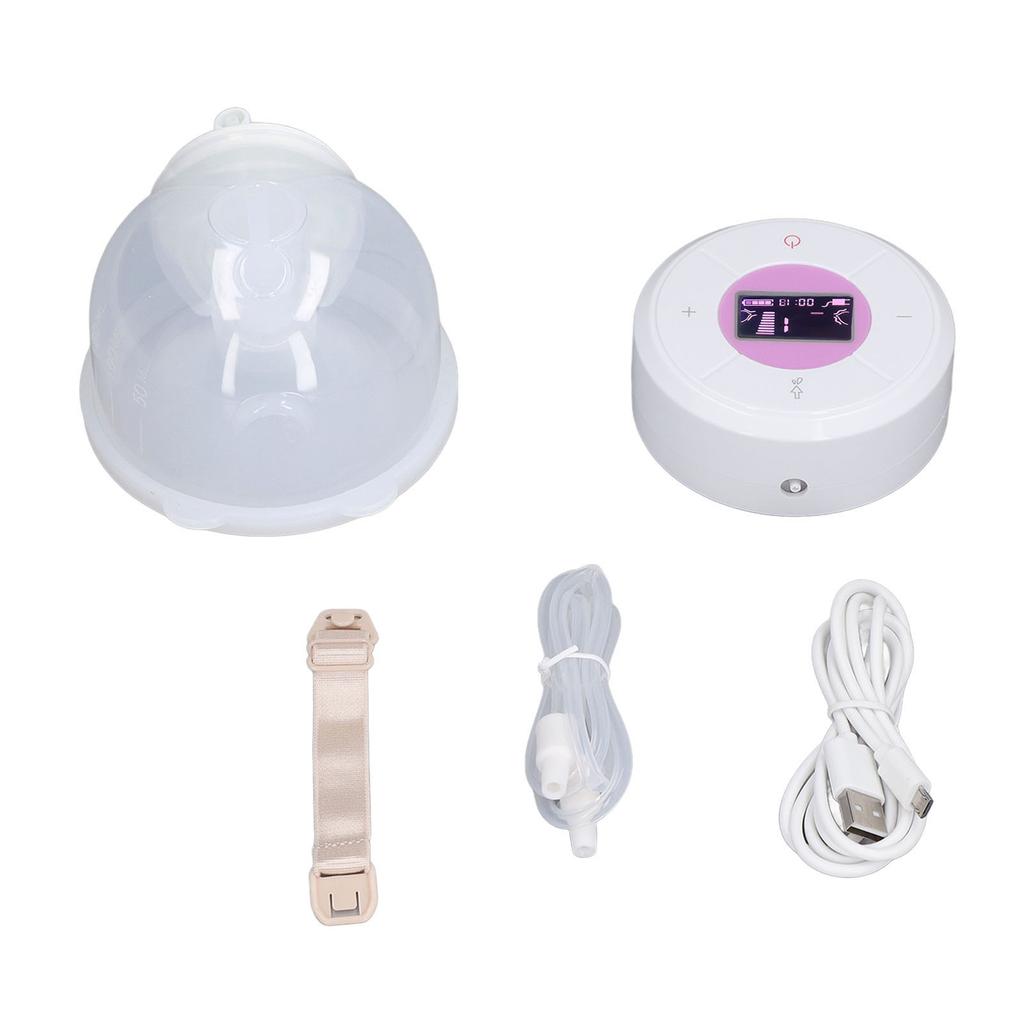 Single Wearable Breast Pump 9 Suction Strength Prevent Backflow Low Noise Hands Free Breast Feeding