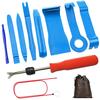 RITYHOFT Interior Removal, Upholstery Removal, Panel Removal Tool, Clip Clamp Tool, Wiring Guide Included, 10-Piece Set, Light Blue