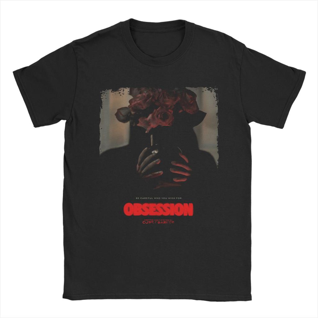 Unisex Unisex TShirt Obsession Movie 2026 Obsession Humorous 100 Cotton Tees Short Sleeve T Shirt O Neck Tops Graphic