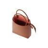 Chloe Sense Embroidered Logo Adjustable Shoulder Strap Shiny Calfskin Tote Bag Shopping Handbag Crossbody Mini Women tote Brown CHC23-UP873I10-247