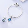 Оригинальный Sun Blue Earth Сердце Звезды Хрустальный Шар Бусина Подходит для Браслета Шармы Медь Женские Украшения Изготовление Diy Тонкий Подарок