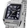 [Casio] Standard Analog Women's Watch LTP-V007D-1B Black Silver Metal Band