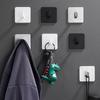 Крючки из нержавеющей стали без сверления, настенные подвесы, не оставляющие следов, крючки с сильным клеем, настенные полки, крючки для одежды за дверями ванной комнаты