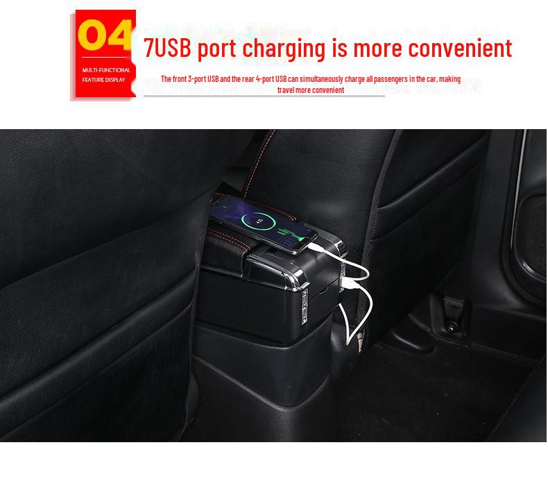 Модернизация центрального поручня для подлокотника Suzuki Jimny, подходит для модификации и оснащения аксессуарами.