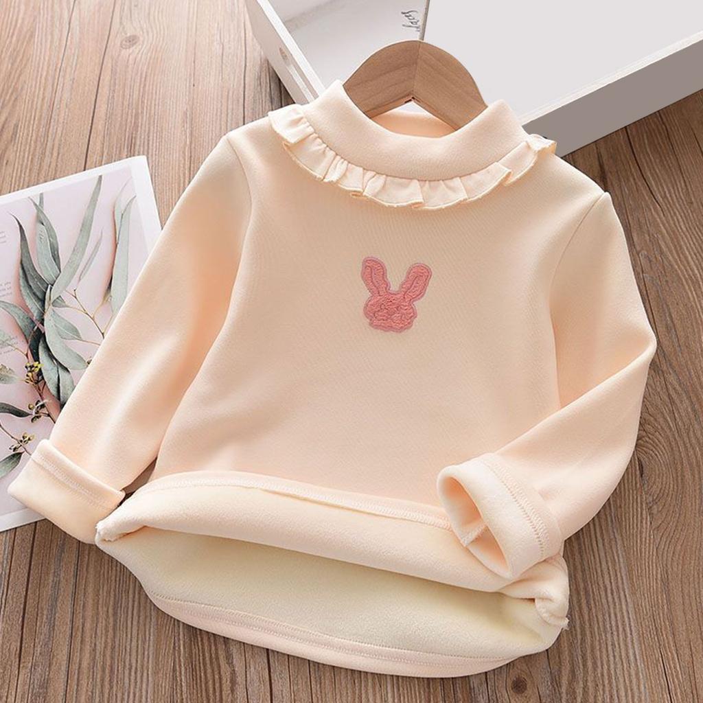 Детское весенне-осеннее базовое пальто осенне-зимнее круглое горло с длинными рукавами и принтом