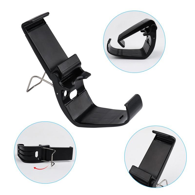 Xbox Series Controller Holder for XSX Mobile Phone Black White Phone Clip Stand for Xbox Series S/X Adjustable Gamepad Bracket