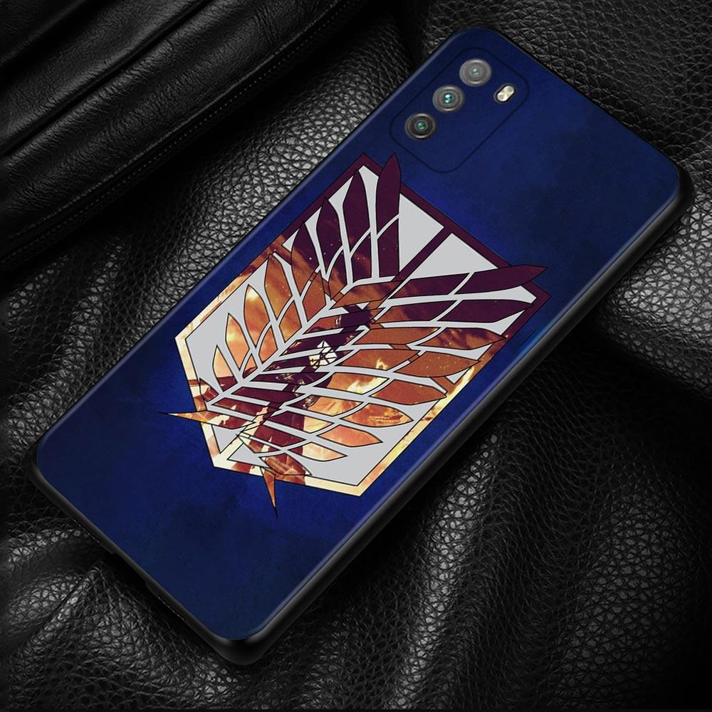 Чехол со значком «Атака Титанов» для Xiaomi POCO X3 NFC X3 M3 M4 Pro X3 F3 GT, чехол для Mi 11T 10T Pro 9T 11 Note 10 Lite Civi Shell