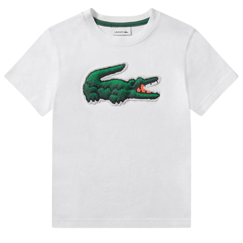 Lacoste Childrens/Kids Puffy Logo Regular T-Shirt