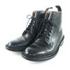 Отличные короткие ботинки Tricker's черная кожа Женские 5 Б/у