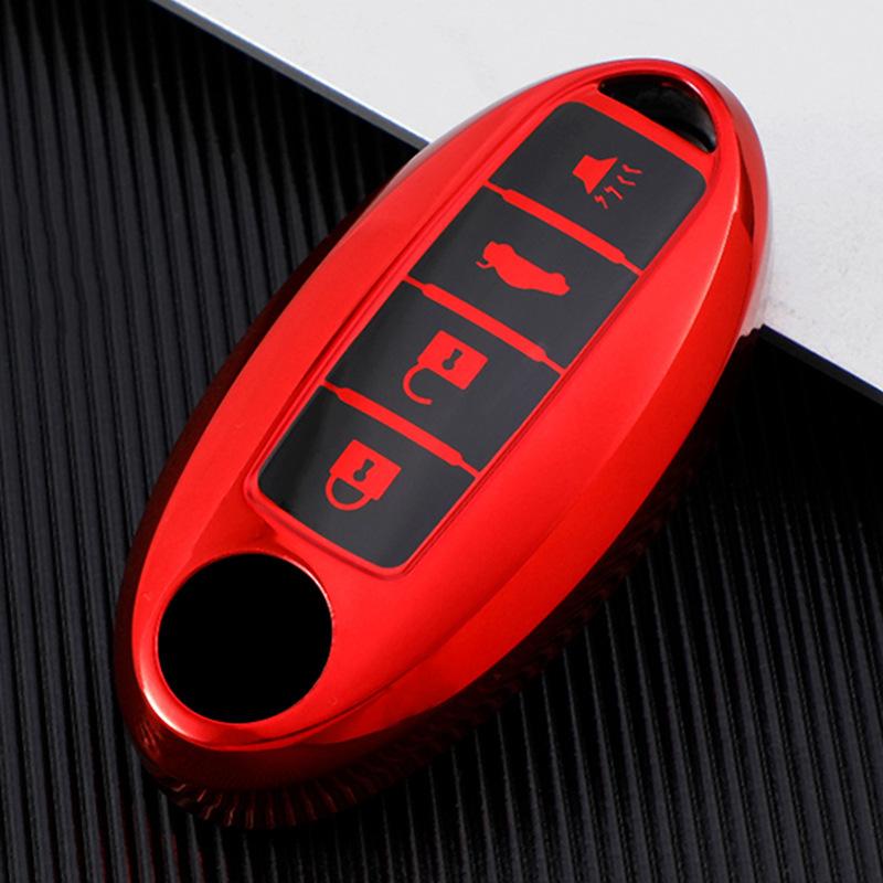 Новый мягкий чехол для ключей из ТПУ для Nissan Qashqai X-Trail T32 T31 Juke J10 J11 Kicks Tiida Pathfinder Note для Infiniti