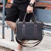 Canvas Men's Bag, Hand Bill of Lading, Shoulder Crossbody Bag, Men's Business Briefcase