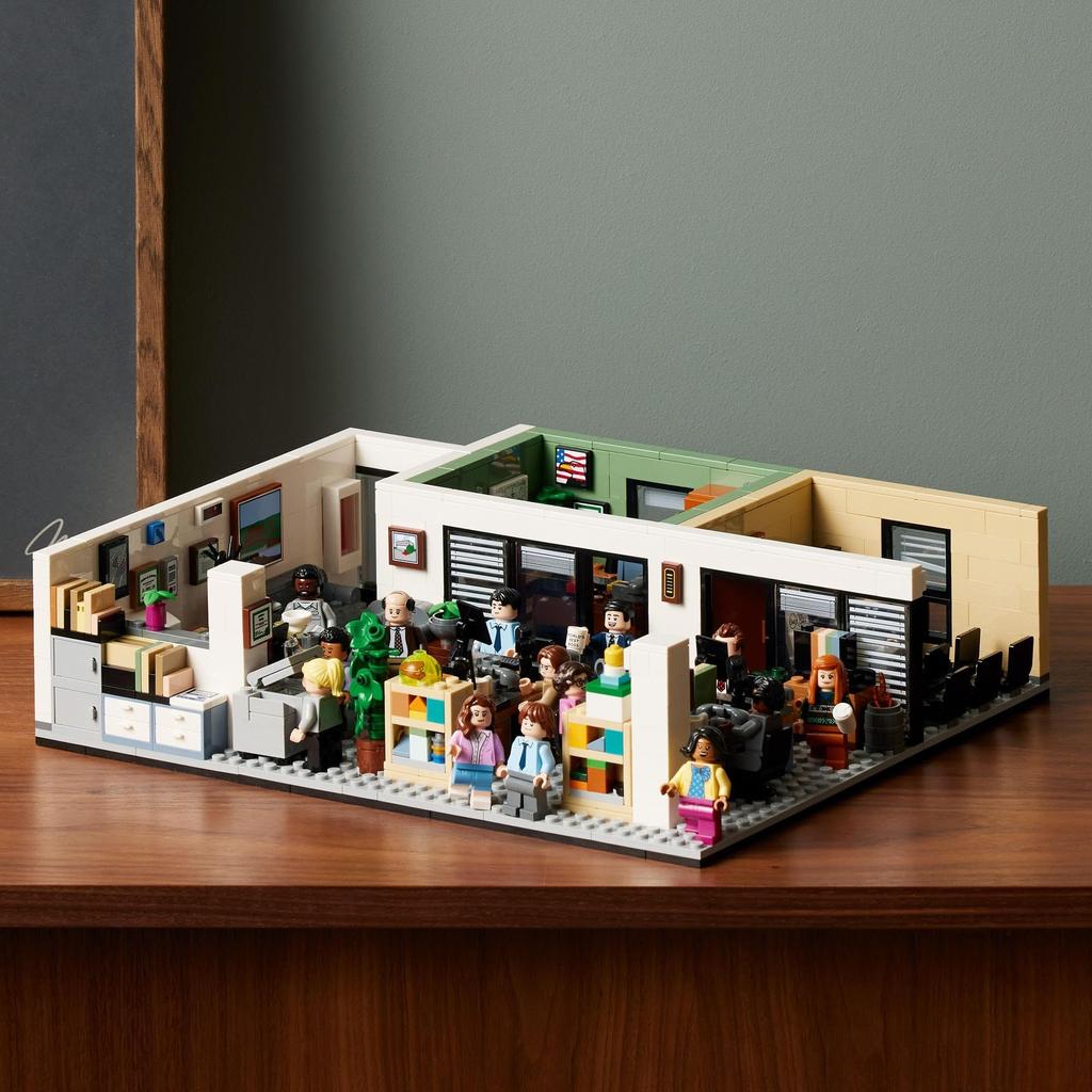 LEGO Ideas The Office Christmas Present Christmas 21336 Toy Block Present House Home Art Painting Boys Girls Adults