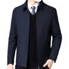Men's Loose Fit Jacket Casual Top Plus Size Business Men's Jacket
