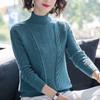 Осень-зима женский повседневный свитер модный женский свободный свитер с круглым вырезом и длинными рукавами многоцветный вязаный свитер топ