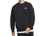 Nike Club French Terry Crew BV2667 010 XL Black/White