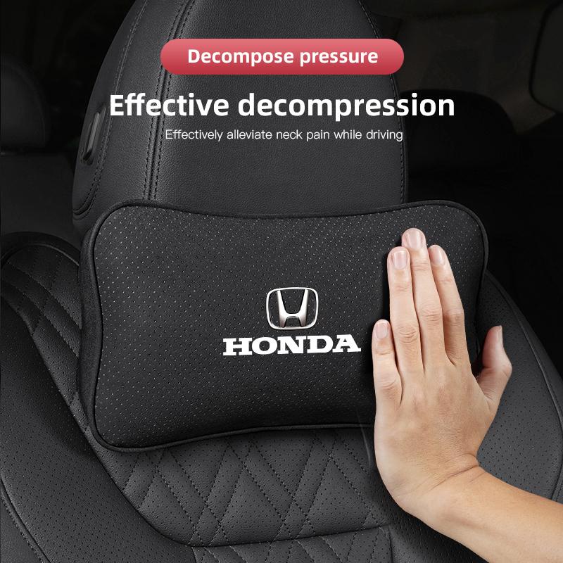 Car Headrest Neck Support Comfortable Pillow Seat Waist Cushion For Honda Civic FIT Accord Prelude CRV 5th City CRZ CRX Jazz HRV TO0