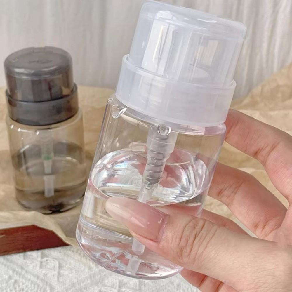Plastic Refillable Bottles Empty Makeup Remover Bottle Ins Pump Dispenser Bottle For Nail Polish