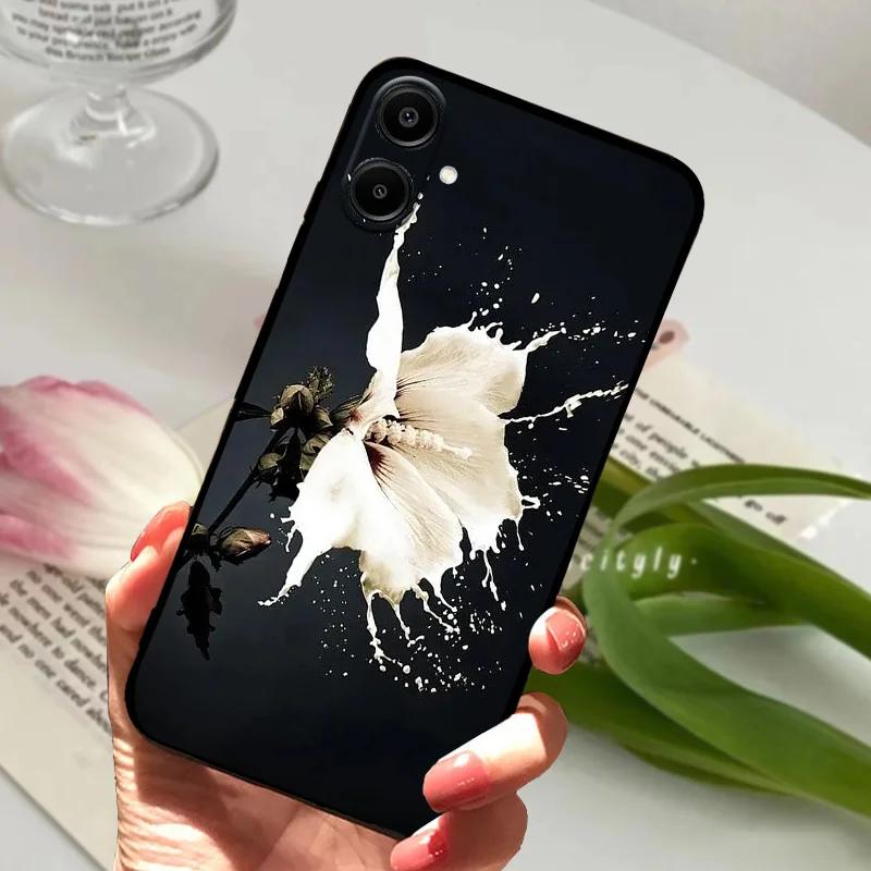 Чехол для Samsung A06 Защитный A 06 4G 5G A065F A066B Мягкий силиконовый TPU Чехол для телефона Для Samsung Galaxy A16 Бампер Fundas Чехлы