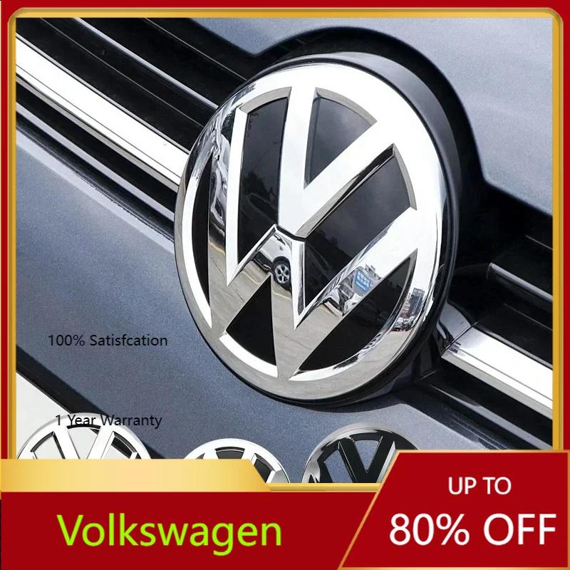 Valve Stems Caps For VW VOLKSWAGEN New Chrome Silver Or Black Car Front Radiator Grille Emblem For Volkswagen VW Golf 7 MK7 2014 Ae8