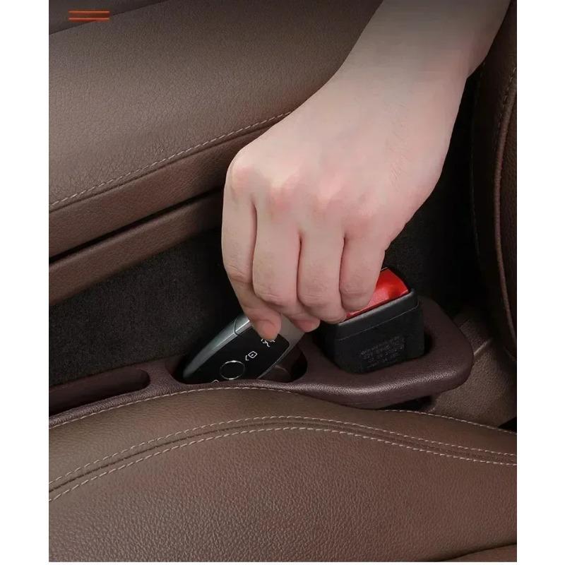 Автомобильный PU-заполнитель зазоров для боковых швов, универсальный, герметичный, органайзер для хранения зазоров для сидений, аксессуары для салона автомобиля, 1 пара