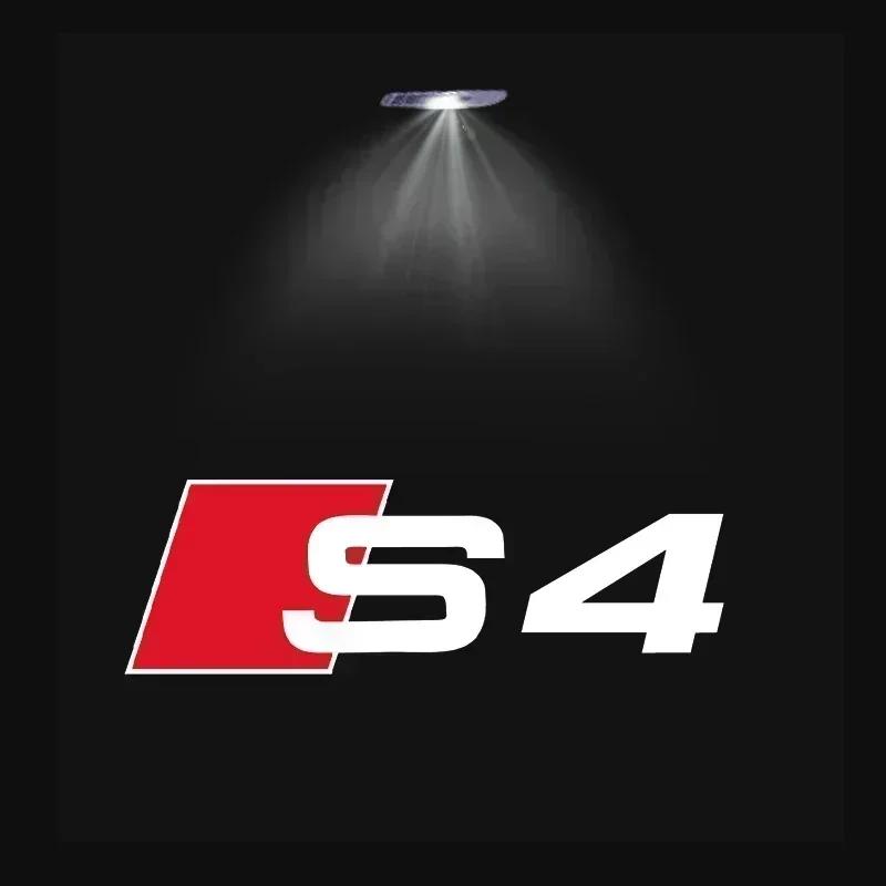 Audi HD Car Door Welcome Light Led Projector Lamp For SLINE QUTTRO S2 S3 S4 S5 S6 S7 S8 S RS A3 A4 B8 8P 8V A6 C7 A5 Q5 B7 B6 B9